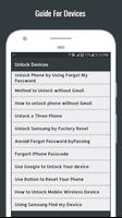 Unlock any Device Guide Affiche