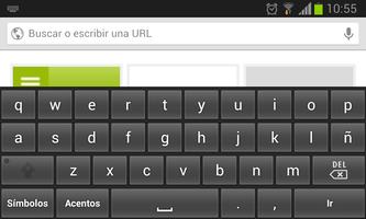 Teclado simple Affiche