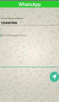 whatapp UNSAVE PHONE NUMBER screenshot 1