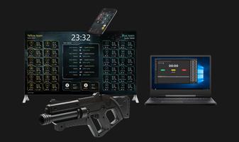 TV-OUT LaserTag Scoreboard screenshot 3