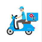 Domino's Pizza Ukraine Courier आइकन