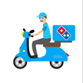 Domino's Pizza Ukraine Courier