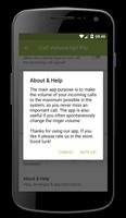 Call Volume Up Pro capture d'écran 3