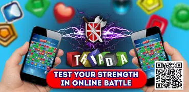 Triada - match 3 puzzle online