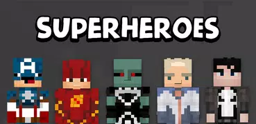 Super-herói Skins de MCPE