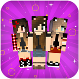 آیکون‌ Skins for Girls