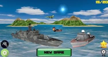 Sea Battle 3D Pro capture d'écran 2