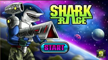 Shark Rage: 2D platformer poster