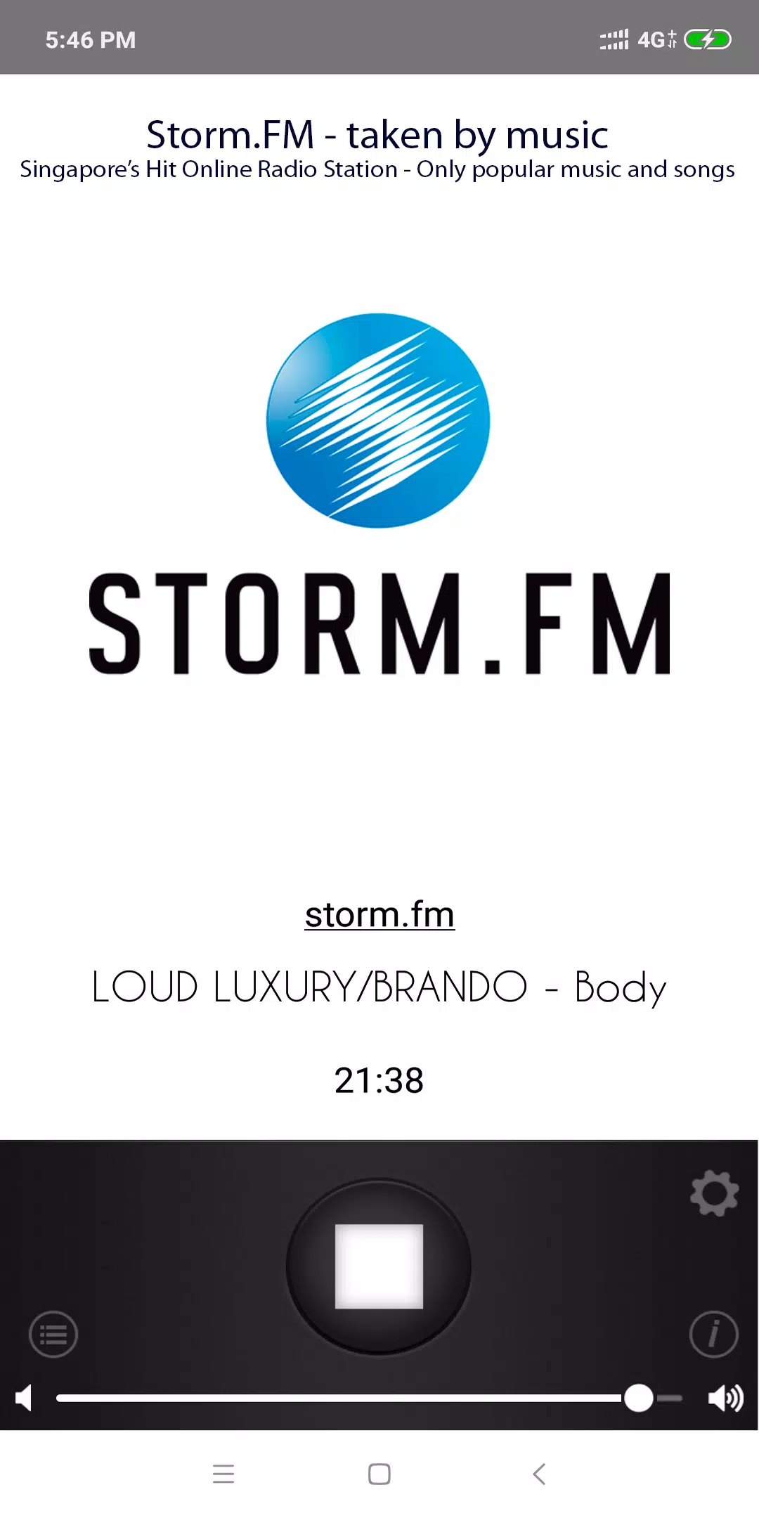 Descarga de APK de Storm.FM - Online Radio Station para Android