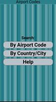 Airport Codes plakat