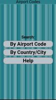 Airport Codes Plakat