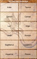 Horoscope Generator Affiche