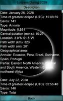 Solar Eclipses capture d'écran 2