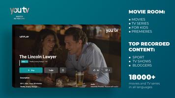 2 Schermata youtv – for Android TV