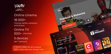 youtv – TV channels and films