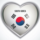 Namoro na Coréia. App para conversar online ícone