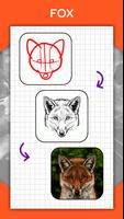 動物、捕食者、草食動物、魚を段階的に描く方法. 描画レッスン スクリーンショット 3