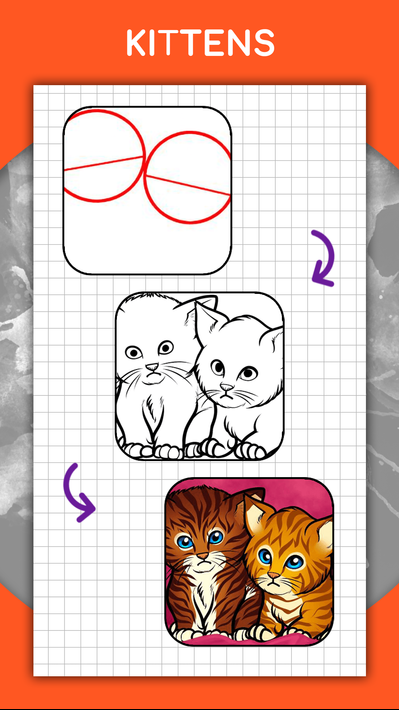 How to draw animals. Step by step drawing lessons screenshot 5