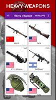 如何逐步繪製武器，突擊步槍，手槍，刀具，手榴彈。 繪畫課 截圖 3