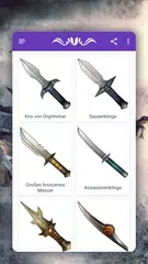 Wie man Waffen zeichnet. Dolch XAPK Herunterladen