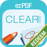 ezPDF CLEAR for Redeem Code simgesi