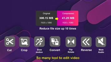 Compress Video - Video Resizer الملصق