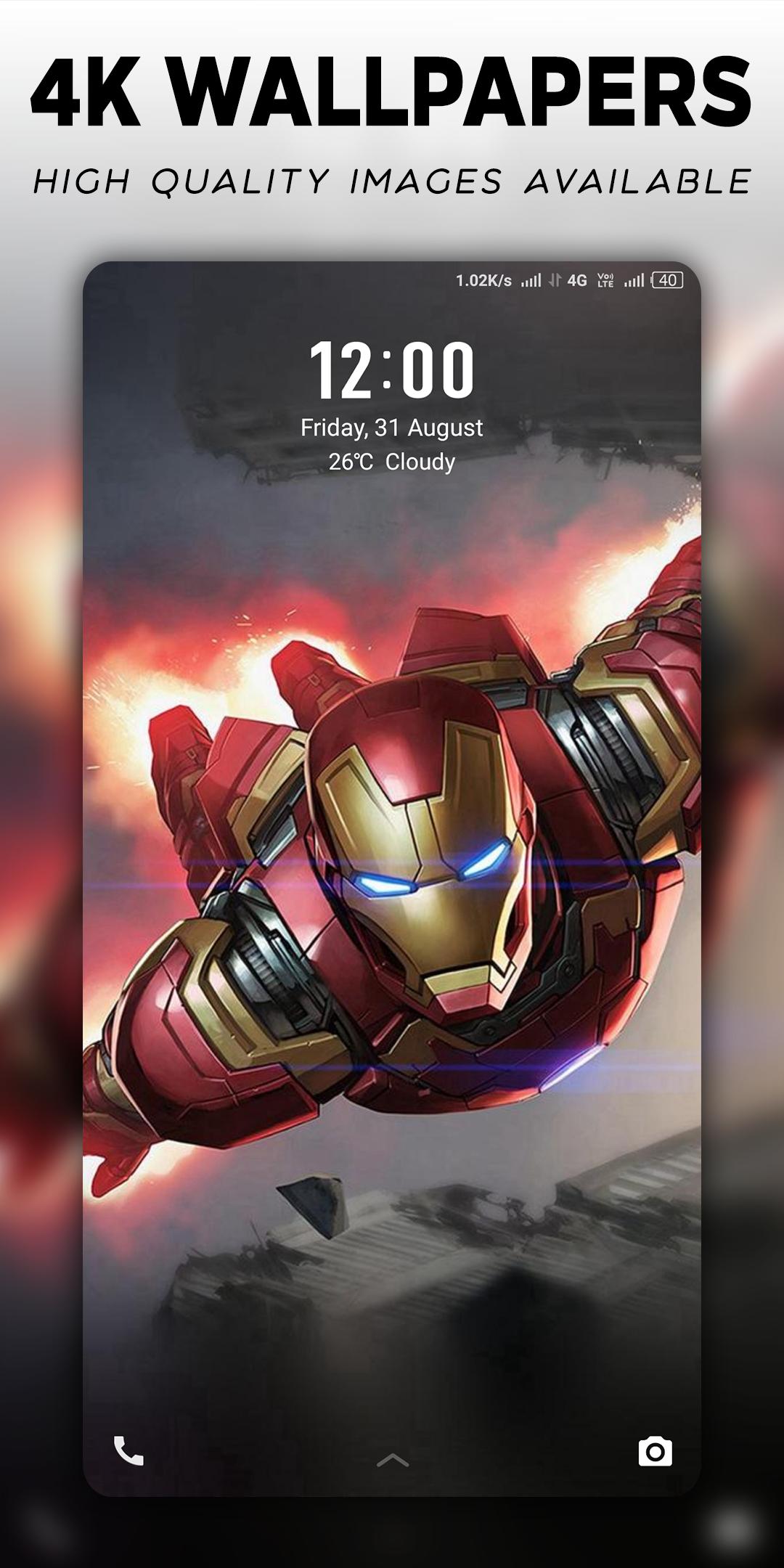 4K Superheroes Wallpapers - Live Wallpaper Changer APK for Android Download
