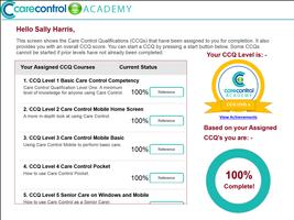 Care Control Academy capture d'écran 1