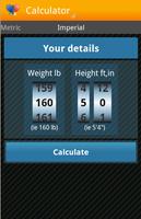 BMI calculator Ekran Görüntüsü 1