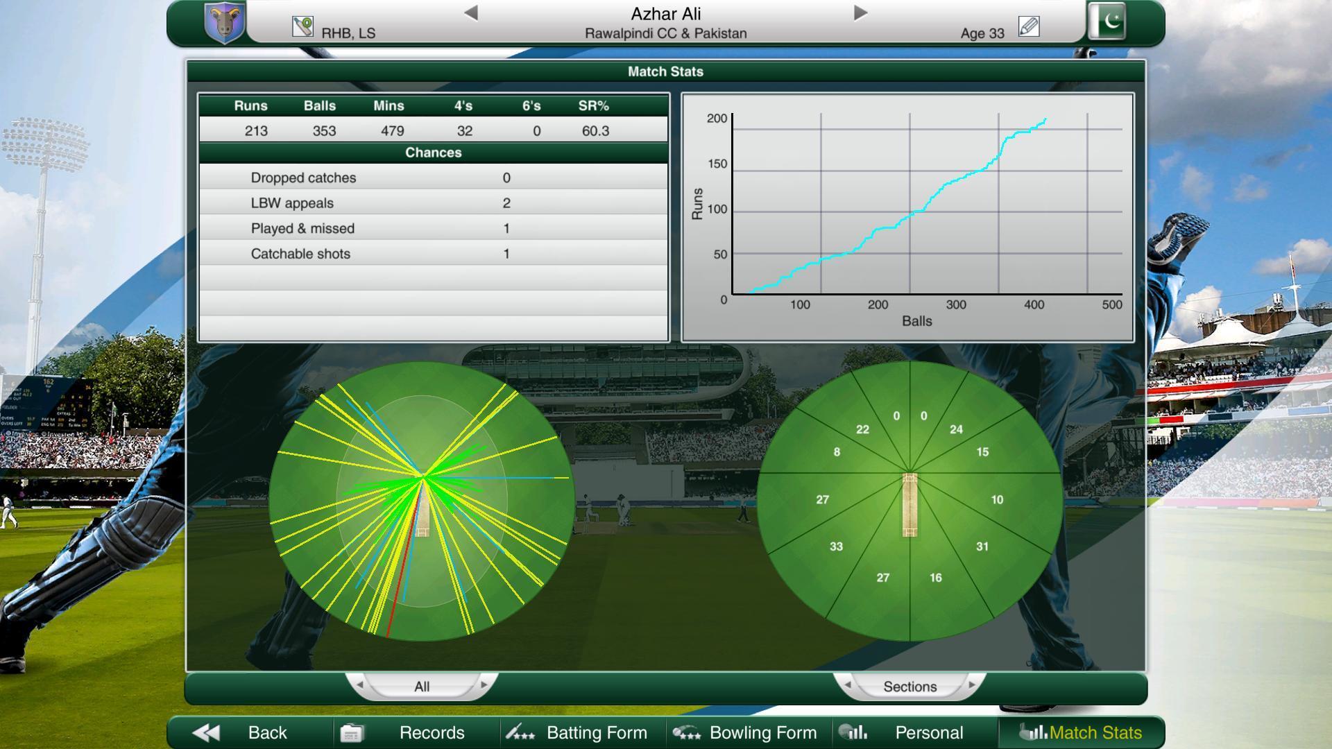 Personal match. Cricket game. Cscore.