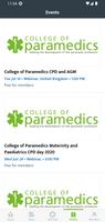 College of Paramedics screenshot 2