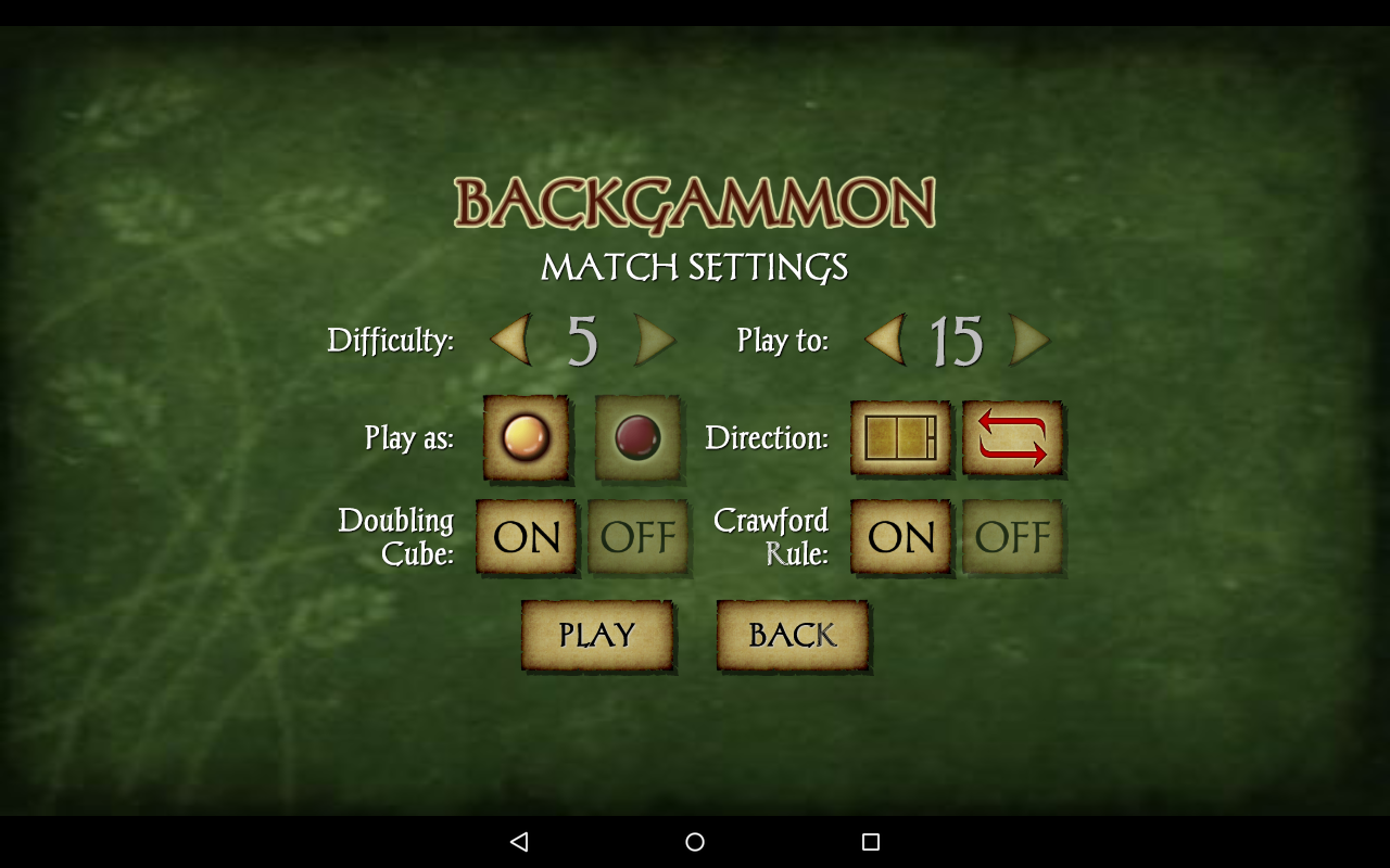Backgammon Widescreen MOD APK v4.90 (Unlocked) - Moddroid