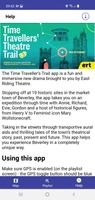 Time Traveller’s Theatre Trail Plakat