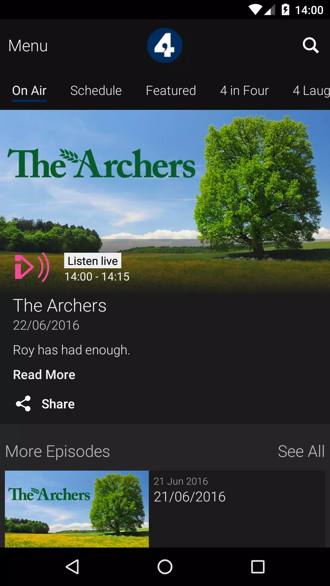 Descarga de APK de BBC iPlayer Radio para Android