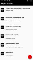 Adaptive Podcasting تصوير الشاشة 1