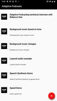 Adaptive Podcasting captura de pantalla 1