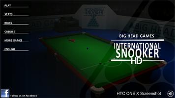 INTERNATIONAL SNOOKER poster