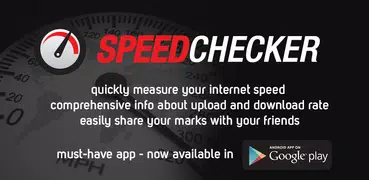 SpeedChecker进行互联网和Wi-Fi速度测试