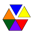 Don's Hex-O-Match Hexagon Game icône