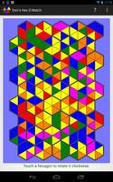 Don's Hex-O-Match Hexagon Game capture d'écran 2