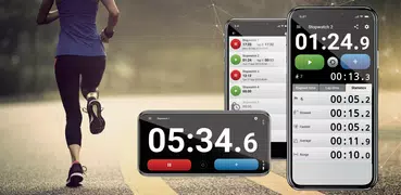 Talking stopwatch multi timer