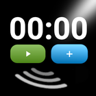 Talking stopwatch multi timer icon