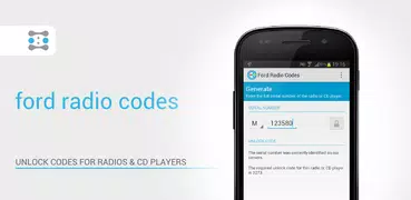 Ford Radio Codes