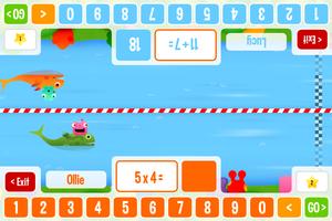 Squeebles Maths Race screenshot 1