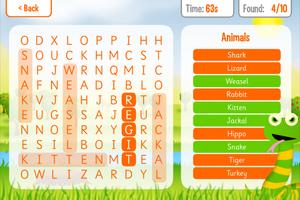 Squeebles Word Search Affiche