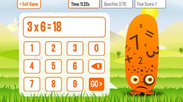 Squeebles Times Tables screenshot 1