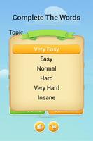 Complete The Words screenshot 3