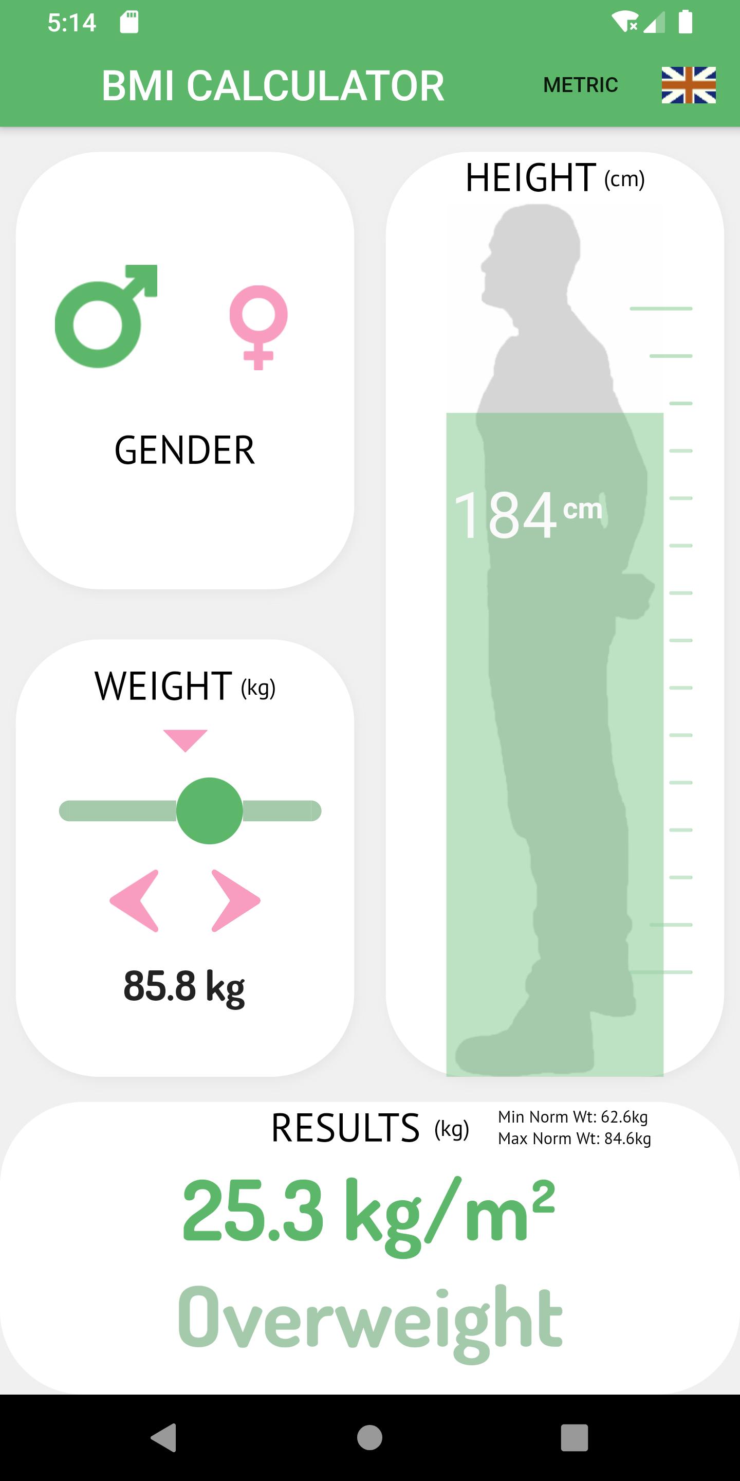 BMI Calculator 2 APK for Android Download