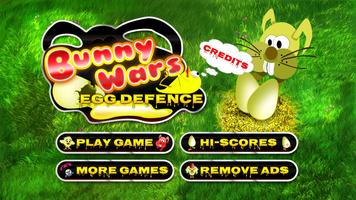 Bunny Wars: Egg Defence Affiche