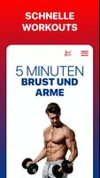 5 Minuten Brust und Arme Plakat